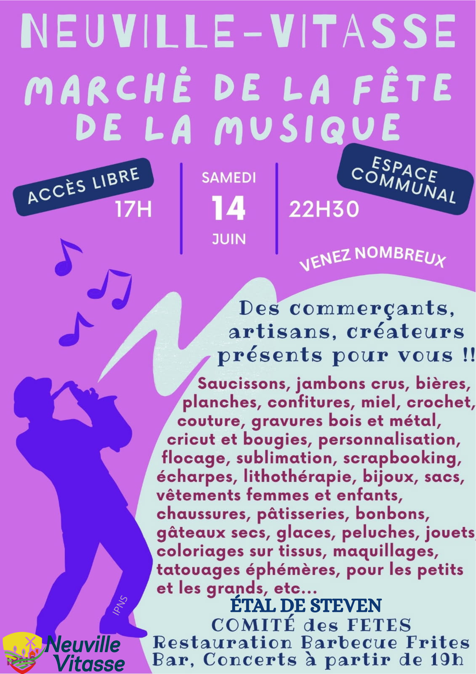 Marché de la fête de la musique