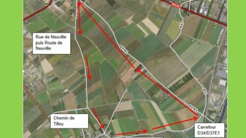 Course cycliste de Tilloy les Mofflaines, le 18 septembre