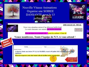 Soirée dansante organisée par NVA